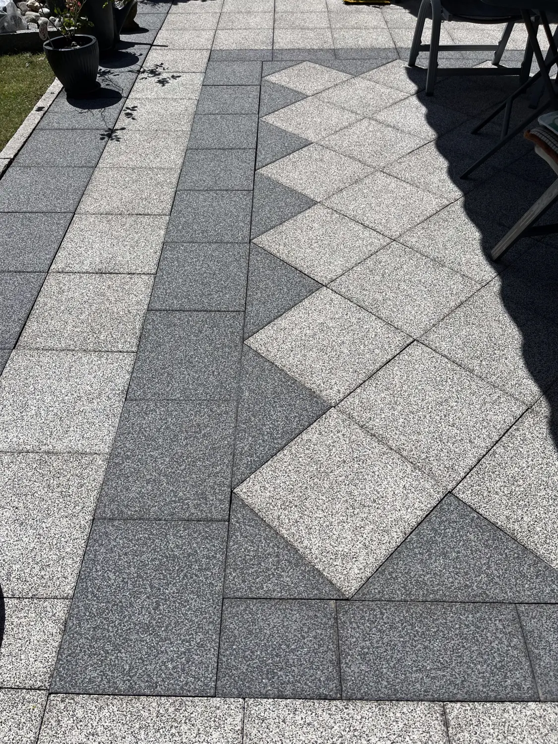 Gartenfliesen von EK Hausmeisterservice